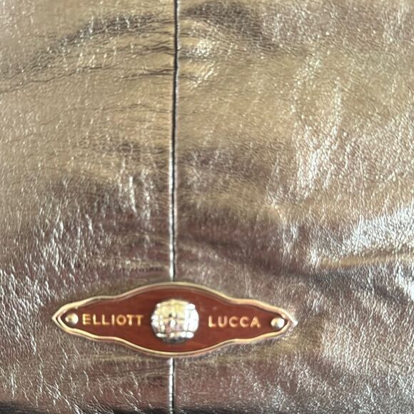 ELLIOT LUCA  Metallic Bronze Shoulder Bag - Picture 9 of 16